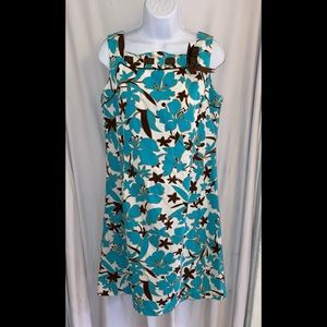 Karin Stevens Floral Dress Size 14